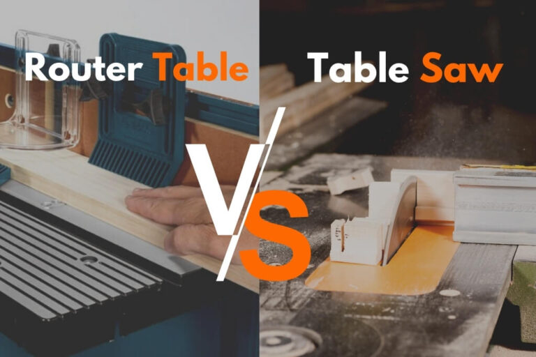 Router Table Vs table Saw