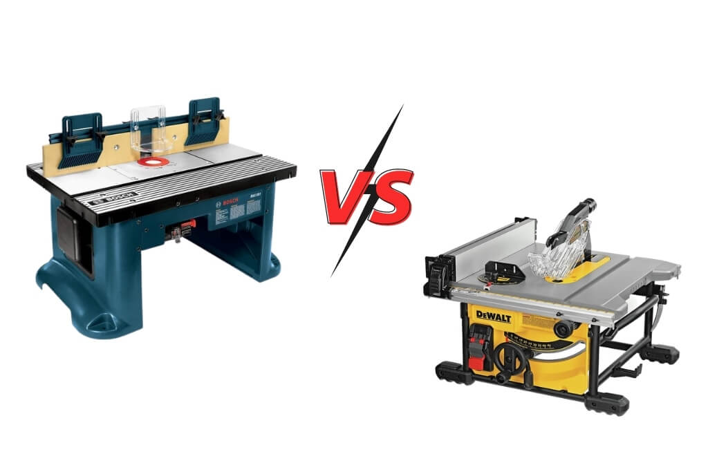 Router Table vs Table Saw